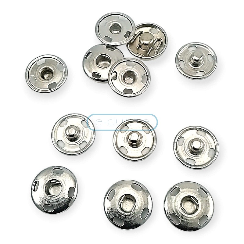 15 mm SewOn Snap Button 24 L 5/8" Stainless