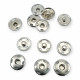 Sew-On Snap Button 15 mm 24 L 5/8" Brass Stainless ERD150PR4 Sew-On Snap Button 15 mm 24 L 5/8" Brass Stainless ERD150PR4