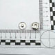 Sew-On Button 17 mm 27 L 11/16" Brass Stainless ERD170PR4 Sew-On Button 17 mm 27 L 11/16" Brass Stainless ERD170PR4