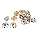 Sew-On Snap Button 21 mm 34 L 7/8"  Brass Stainless ERD210PR