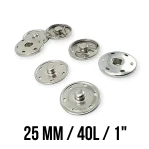 Dikme Çıtçıt Düğme 25 mm 40 boy Pirinç Paslanmaz ERD250PR
