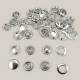 Prong Snap Button 12.5 mm - 20L - 0.50 in One Side Ring with Cap Prong Snap Fastener ERC00125TKPR