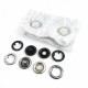 15 mm Prong Snap Fasteners 0,59" Large Size  With Double Sided Ring ERC0015TIRPRU