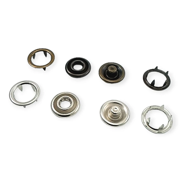 17 mm 27L 0,67" Large Brass Claw Snap Fastener ERC0017TIRPR