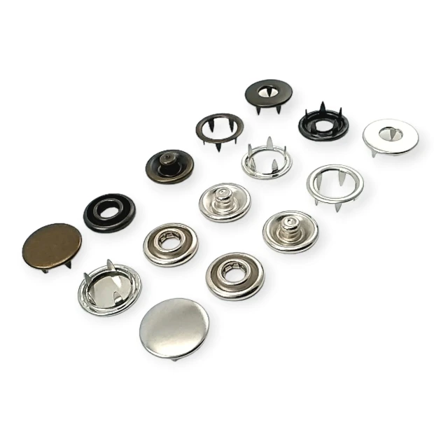 18 mm 27L 0,67" Prong Snap Fastener With Cap ERC0017TIRPRKP