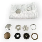 Prong Snap Button 21 mm One Side with Cap Ring Prong Snap Fastener 34L - 0.83 in ERC0021TKPR