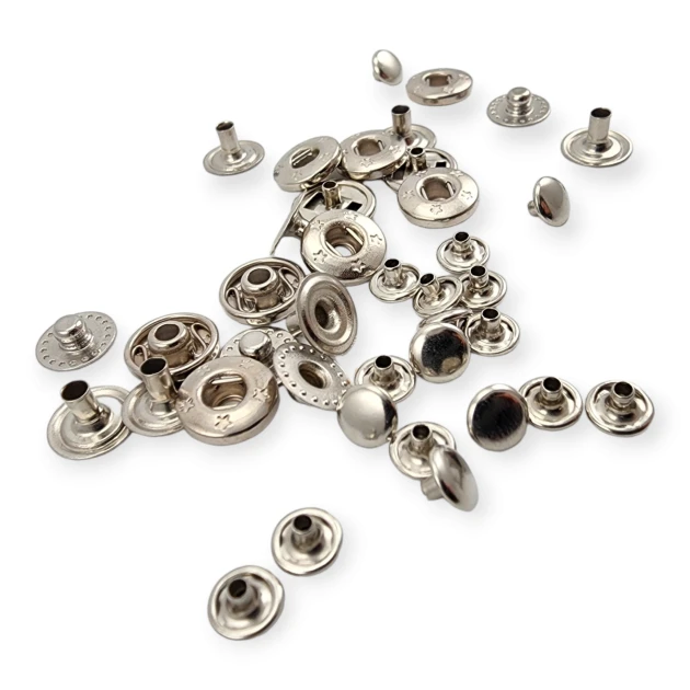 Brass Snap Fastaners 6 mm 8L / 15/64" VT2 Snap Fasteners ERC00PR06