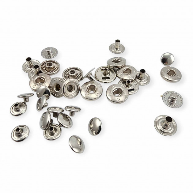 Brass Snap Fastaners 7 mm 10L / 9/32" VT2 Snap Fasteners ERC00PR07