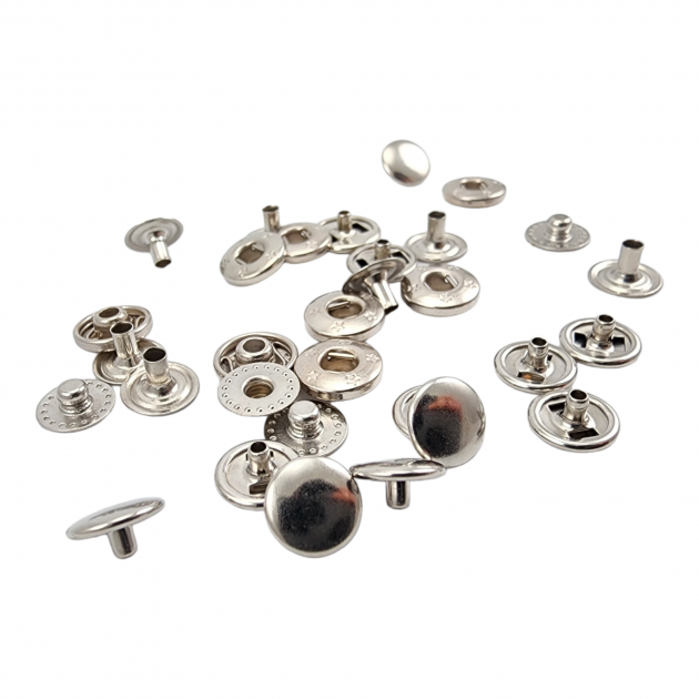 8 mm VT2 Çıtçıt Düğme Pirinç ERC00PR08