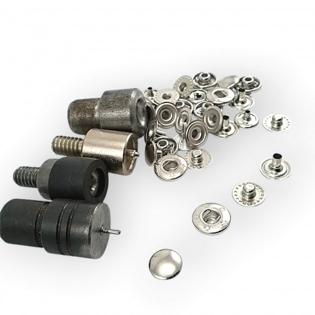 8 mm VT2 Çıtçıt Düğme Pirinç ERC00PR08