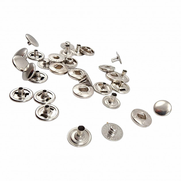 8 mm VT2 Çıtçıt Düğme Pirinç ERC00PR08