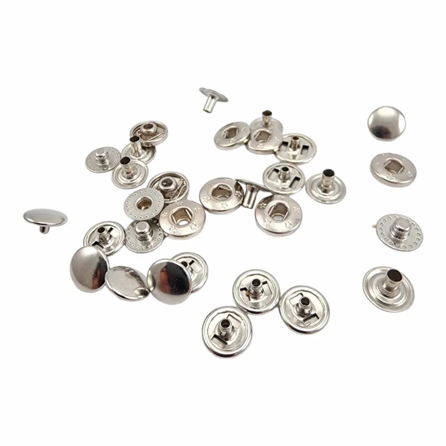 9 mm Pirinç Çıtçıt Düğme VT2 Çıtçıt ERC00PR09