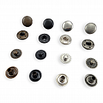 10 mm VT2 Çıtçıt Pirinç Çıtçıt Düğme ERC00PR10