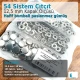 12.5 mm / 0.49 in Stainless Silver 54 System Snap Fasteners for bags, clothing, and accessories