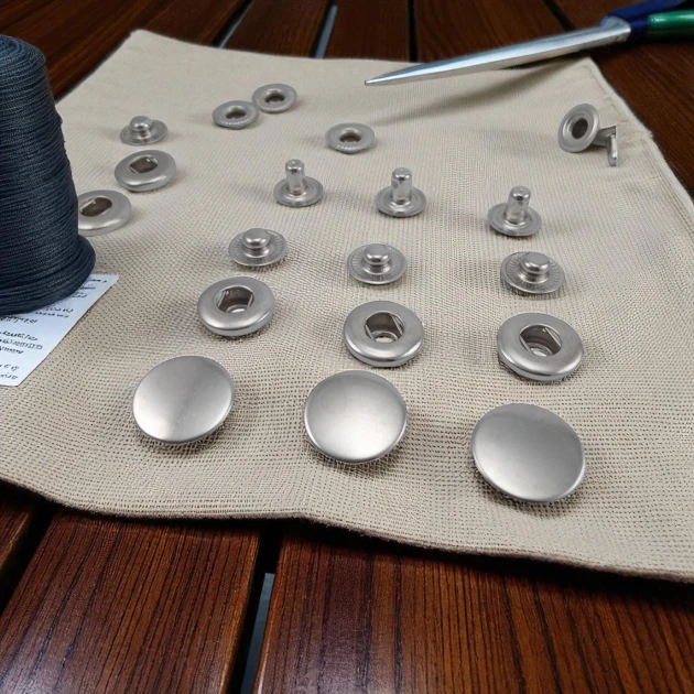 Alfa Paslanmaz Çıtçıt 15 mm 54 Sistem 4 lü Takım ERCA0015P