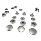 Alpha 17 mm Snaps Fasteners 11/16" Stainless 27L  Set Of 4 ERCA0017P