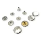 54 System Brass Caas 120 Model Snap Button Curved 4 Piece Set ERCAAS0120PR