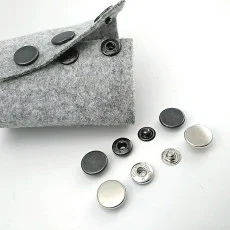 Çift Taraflı 15 mm Çıt çıt Düğme Para Pirinç 4 lü Takım ERCB0015PR2K