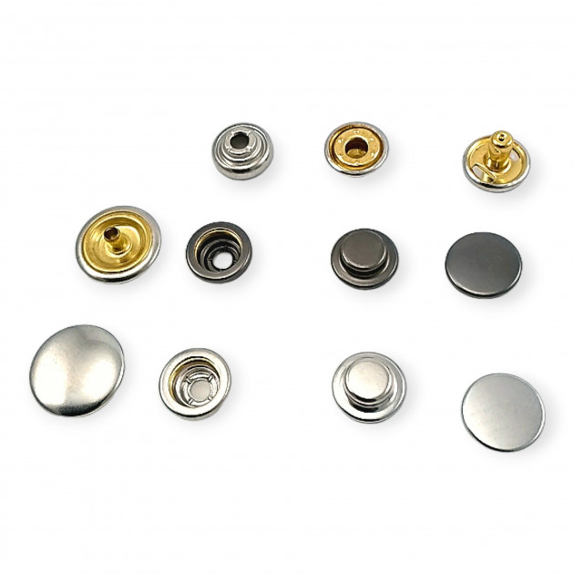 Italian Style Coat Snap Button Coin Type Flat Snap Deluxe Series 1200 DLX001200 Italian Style Coat Snap Button Coin Type Flat Snap Deluxe Series 1200 DLX001200