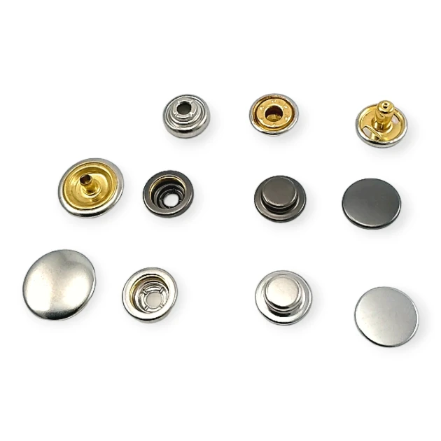 Italian Style Coat Snap Button Coin Type Flat Snap Deluxe Series 1200 DLX001200