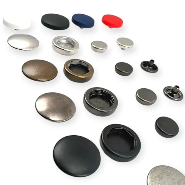 Pirinç 14 mm Mont Çıtçıt Düğme Deluxe Serisi PR140R200B