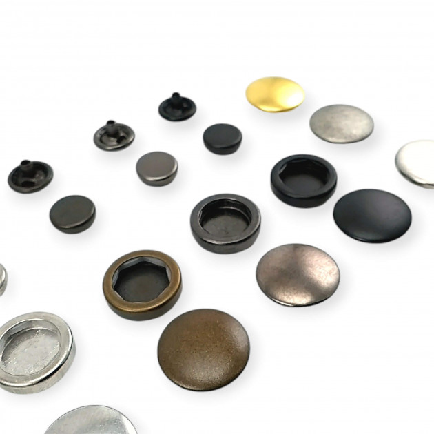 Coat Snap Button 14 mm 22L / 35/64" Brass Deluxe Series PR140R200B Coat Snap Button 14 mm 22L / 35/64" Brass Deluxe Series PR140R200B