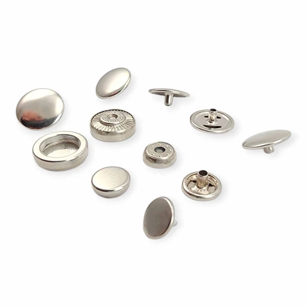 Pirinç 15 mm Mont Çıtçıt Düğme Deluxe Serisi PR150R200B