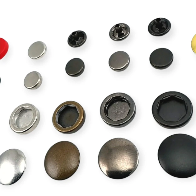 16 mm Coat Snap Fasteners Brass Deluxe Series PR160R200B