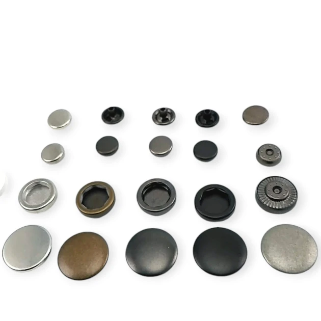 17 mm 11/16" Coat Snap Button Brass Deluxe Series PR170R200B