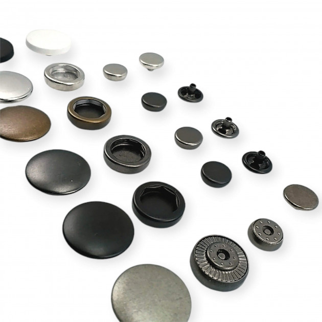 Pirinç 17 mm Mont Çıtçıt Düğme Deluxe Serisi PR170R200B