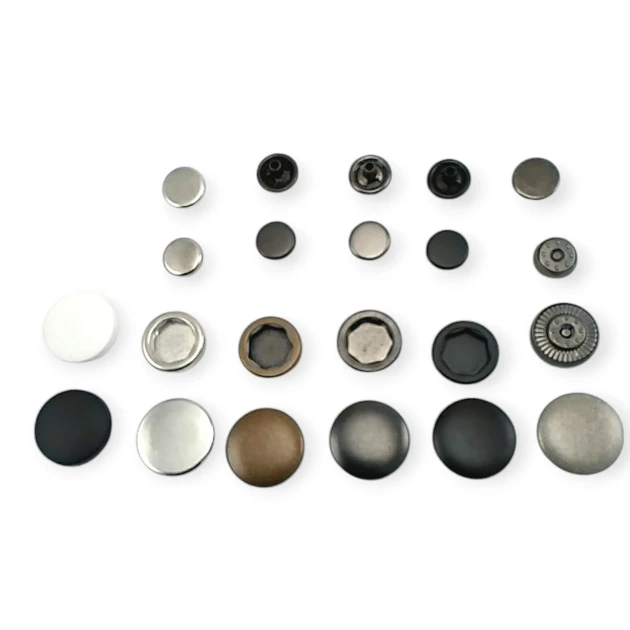 Pirinç 20 mm Mont Çıtçıt Düğme 250 ad Deluxe Serisi PR200R200B