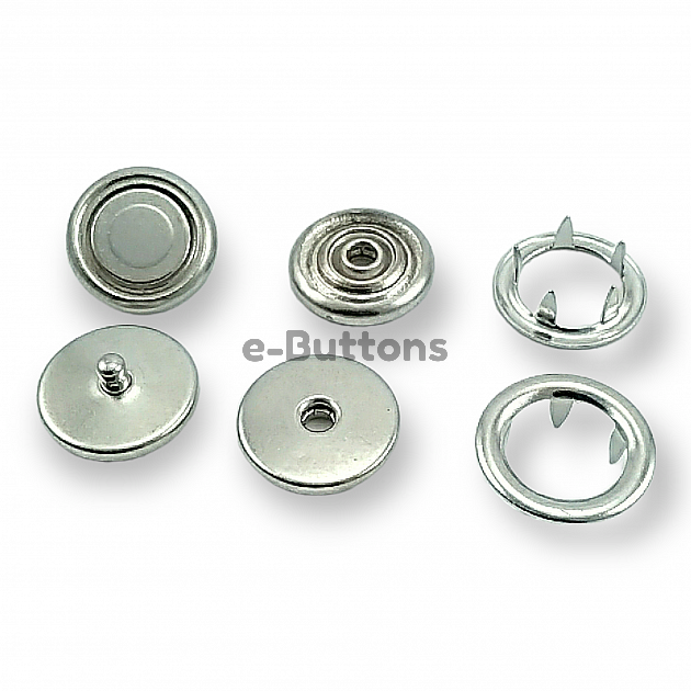 Brass Prong Snap Fastenersa Button 250 pcs  Deluxe Series PRV10R300