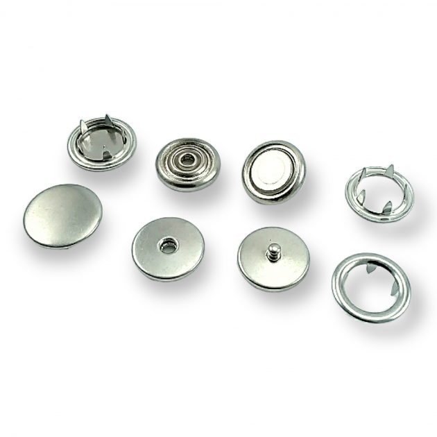 Brass Prong Snap Fasteners For Coat 250 pcs Deluxe Series Single Cap PRV20R300 Brass Prong Snap Fasteners For Coat 250 pcs Deluxe Series Single Cap PRV20R300