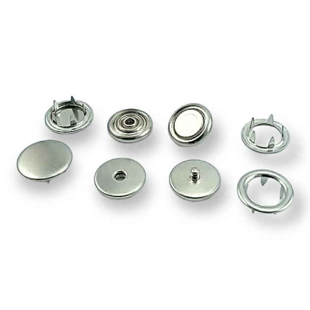 Brass Prong Snap Fasteners For Coat 250 pcs Deluxe Series Single Cap PRV20R300 Brass Prong Snap Fasteners For Coat 250 pcs Deluxe Series Single Cap PRV20R300