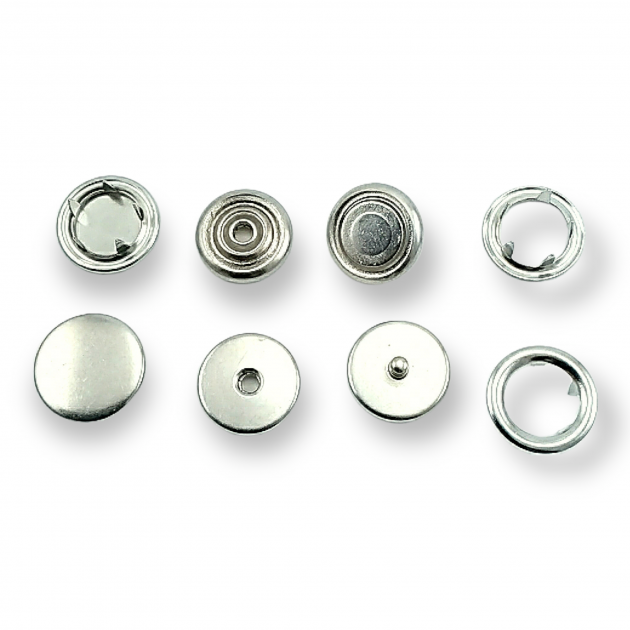 Brass Prong Snap Fasteners For Coat 250 pcs Deluxe Series Single Cap PRV20R300 Brass Prong Snap Fasteners For Coat 250 pcs Deluxe Series Single Cap PRV20R300