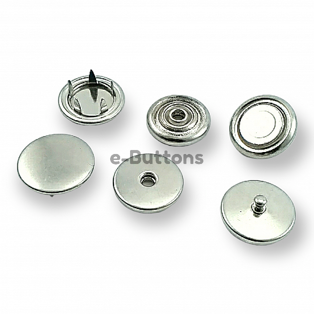 Prong Snap Button Brass For Coat 250 pcs Deluxe Series Double Cap PRV30R300