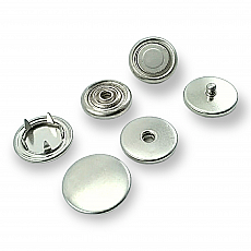 Prong Snap Button Brass For Coat 250 pcs Deluxe Series Double Cap PRV30R300