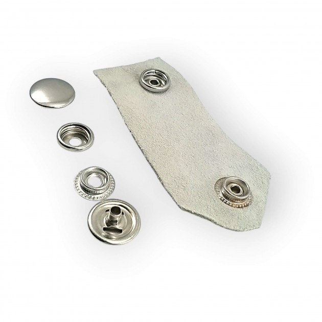 15 mm Snap Button (0.60 in) For Double-Sided Jackets Lightly Curved Brass 61 System PR150S61CFT 15 mm Snap Button (0.60 in) For Double-Sided Jackets Lightly Curved Brass 61 System PR150S61CFT