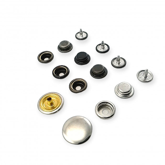 Coat and Jacket Snap Brass Deluxe Series - PRTR500B Mini Coat and Jacket Snap Brass Deluxe Series - PRTR500B Mini