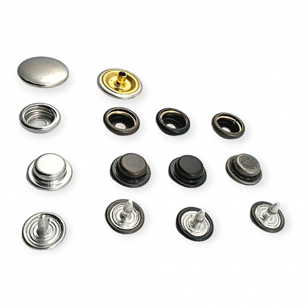 Coat and Jacket Snap Brass Deluxe Series - PRTR500B Mini Coat and Jacket Snap Brass Deluxe Series - PRTR500B Mini