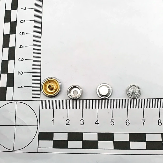 Mont ve Ceket Çıtçıt Pirinç Deluxe Serisi - PRTR500B Mini