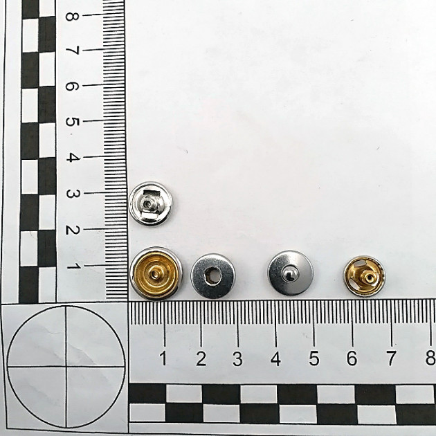 Coat Snap Brass Deluxe Series - Italian Style PRTR600B