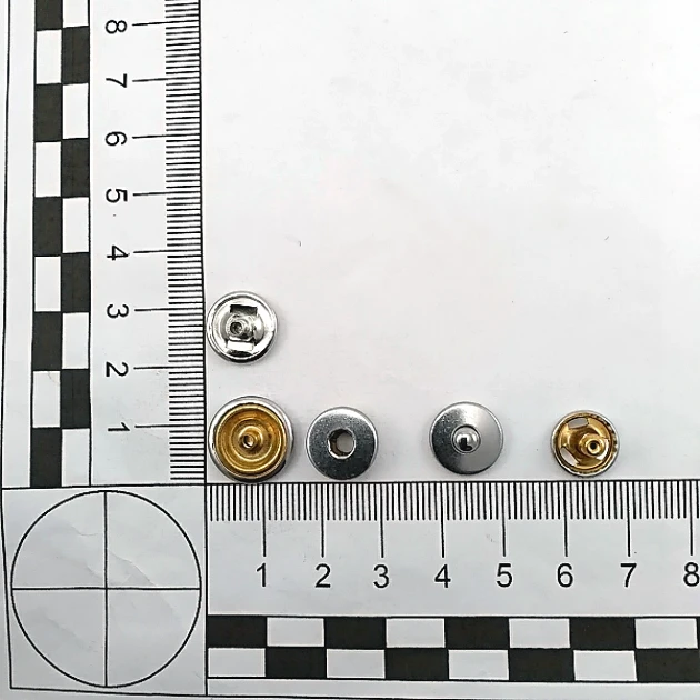 Coat Snap Brass Deluxe Series - Italian Style PRTR600B