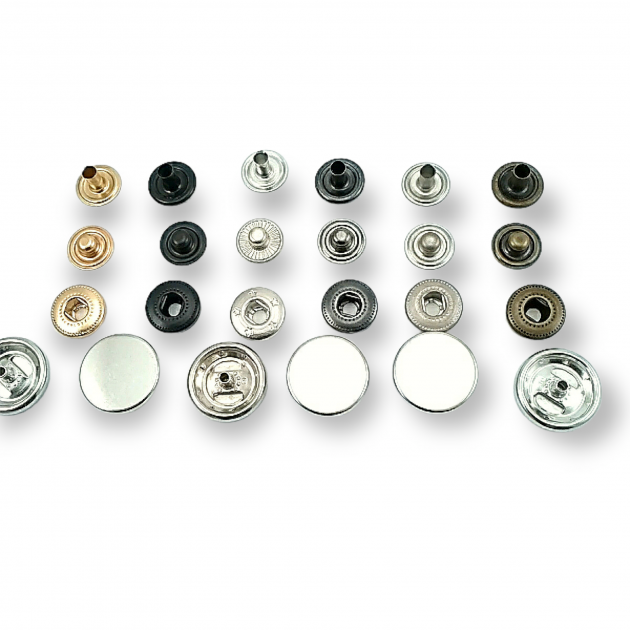 Para Tipi Çıtçıt 18 mm Düz 54 Sistem Pirinç 4 lü Takım ERCB0018PRP Para Tipi Çıtçıt 18 mm Düz 54 Sistem Pirinç 4 lü Takım ERCB0018PRP