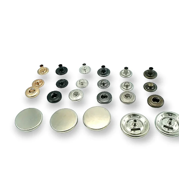 Para Tipi Çıtçıt 20 mm Düz 54 Sistem Pirinç 4 lü Takım ERCB0020PRP