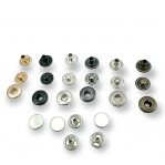 Para Tipi Çıtçıt 10,5 mm Düz 54 Sistem Pirinç 4 lü Takım ERCB0105PRP