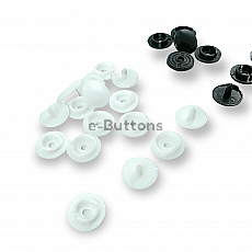 15 mm Plastic Snaps Buttons 19/32" 24L Set Of 4 (500 Pcs/Pkt) PLS00015ERC