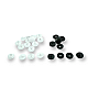 12,5 mm Plastic Snaps Buttons 31/64" 20L Set Of 4 (500 Pcs/Pkt) PLS00125ERC