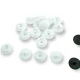 12,5 mm Plastic Snaps Buttons 31/64" 20L Set Of 4 (500 Pcs/Pkt) PLS00125ERC
