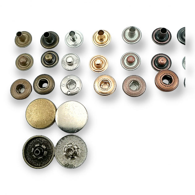 Zamak Çıtçıt 17 mm Düz 54 Sistem 4 lü Takım ERC0017ZMK Zamak Çıtçıt 17 mm Düz 54 Sistem 4 lü Takım ERC0017ZMK